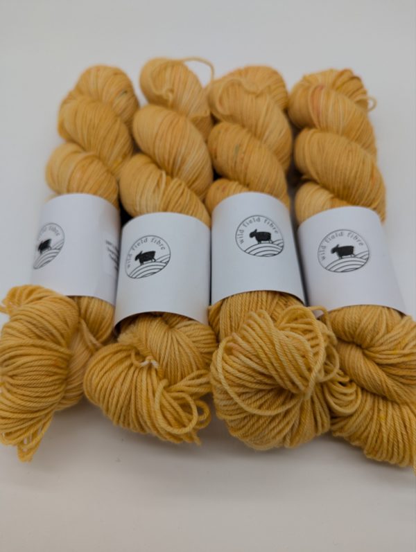 Blue-faced Leicester DK: Peach Tea